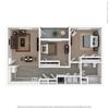 2 Bedroom 1 Bath